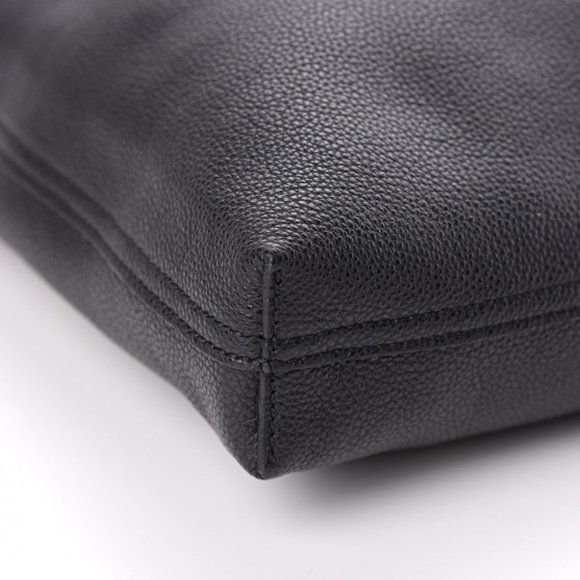 Gucci Logo Print Leather Tote Bag in Black NEW WITH DUST BAG - Picture 9 of 9